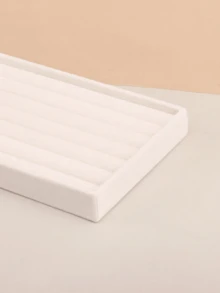 Khay đựng đồ trang sức 6 cái/4 cái/1 cái, Khay trưng bày đồ trang sức, Hộp đựng đồ trang sức, Hộp đựng đồ trang sức, Hộp đựng đồ trang sức, Khay sắp xếp, Đa chức năng, Màu trơn, Nhiều ngăn, Vải không dệt, Thích hợp để cất giữ trên bàn, Ngăn kéo, Đựng mỹ phẩm, Phù hợp với Hoa tai, Dây chuyền, Nhẫn, Vòng tay - Nhiều màu - Xem 11