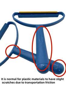 1pc Random Color Pet Hair Comb, Quickly Remove Pet Hair For Dogs And Cats - Multicolor - View 9