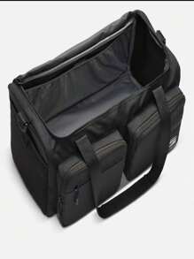 Briefcase Executive Shoulder Bag Notebook Luxury Business Briefcase - 紅色 - 查看 2