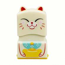 Carimbo personalizado com seu nome em gato branco, carimbo à prova d'água personalizado para roupas, carimbos de almofada de tinta personalizados para homens e mulheres, carimbo de selo de nome autoentintado para presente de papelaria personalizado - branco - Ver 15