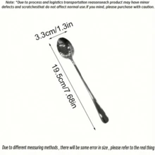 1 件不锈钢长柄勺，圣诞节礼物，婚礼，周年纪念，情人节礼物 - 彩色 - 查看 2