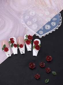 1 Khuôn silicon hình đá bất đối xứng dùng để làm đồ trang sức DIY, làm móng nghệ thuật, trang trí ốp điện thoại - Trong sáng - Xem 15