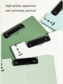 Standable File Board Folder For A4 Size, Specially For Students. It's Used For Writing, Organizing Materials, Test Papers And Holding Books. - Multicolor - View 2