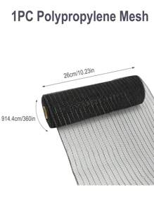 1/2Pcs Christmas Decorations 13 Types Of Net Ribbon 10 Yards Gold Polypropylene Mesh, DIY Wreath Bow Ribbon, Merry Christmas 2025 New Year Gift Wrapping Supplies Ribbon, Birthday Wedding Holiday Party Background Decorative Gauze, Christmas Tree Decoration, Wreaths, Stair Decoration Net Ribbon, Xmas Party Decor, Xmas Decor - Multicolor - View 14