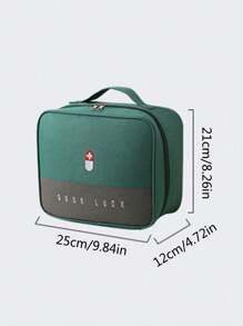1pc Large Capacity Canvas Tote Bag For Work And Outing Commuting Solid Color Shoulder Bag, Women's Casual Handbag For Commute Travel Camping Medical Emergency Bag First Aid Kit Medical Bag First Aid Emergency Kit Bag Medicine Bag
