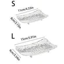 1 pièce Boîte à savon pour égoutter l'eau, boîte à savon de salle de bain, plan de travail, support à savon non perforé, boîte à savon de salle de bain, décoration de salle de bain, décoration d'automne, rentrée scolaire - Multicolore - Voir 4