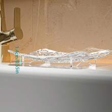 1 pièce Boîte à savon pour égoutter l'eau, boîte à savon de salle de bain, plan de travail, support à savon non perforé, boîte à savon de salle de bain, décoration de salle de bain, décoration d'automne, rentrée scolaire - Multicolore - Voir 9