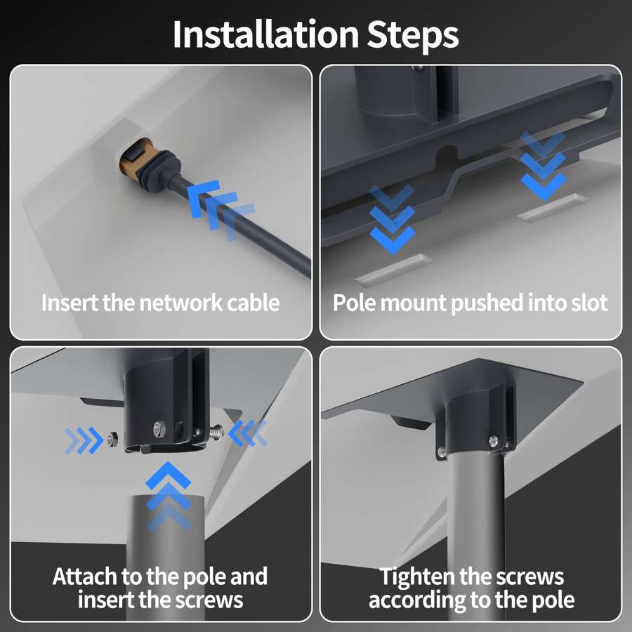 Outrails Starlink Gen 3 Kabel Schutzkappen - Silikonkappen Für Router & Antenne