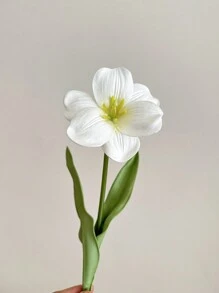 1 件人造郁金香花瓶，艺术气息浓郁的家居装饰品，适合摆放在书桌或桌子上，情人节礼物 - 彩色 - 查看 16