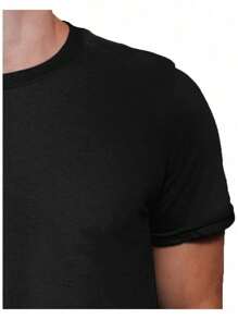 GROVE ST PRINT GTA SA Cotton Round Neck T-Shirt BPJ2 - Green - View 3
