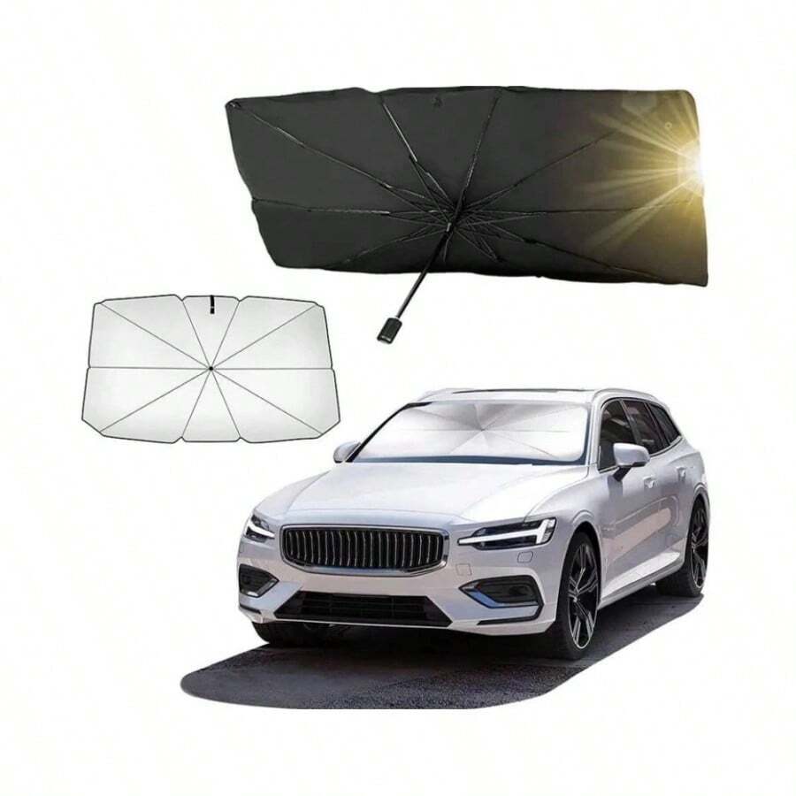 Sunshade Panel UV Solar Protection For Car Windshield - 彩色 - 查看 1