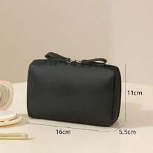 1pc Compact Portable Makeup Pouch, Mini Cosmetic Bag For Lipstick, Travel Size - Multicolor - View 10