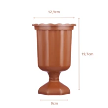 Greek Vase For Table Decoration Parties Events Weddings - 02 Units - 黑色 - 查看 3