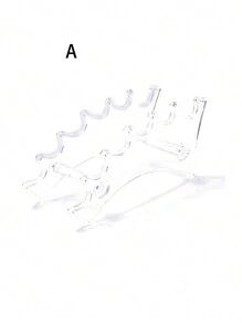 1 pièce/2 pièces/6 pièces Support à stylo en acrylique, organisateur de stylo en plastique transparent, support d'affichage