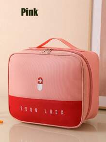 1pc Large Capacity Canvas Tote Bag For Work And Outing Commuting Solid Color Shoulder Bag, Women's Casual Handbag For Commute Travel Camping Medical Emergency Bag First Aid Kit Medical Bag First Aid Emergency Kit Bag Medicine Bag