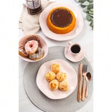 Ryo Pink Sand Dinner Plate 27.5 Cm Oxford Porcelain - 淺粉色 - 查看 5