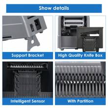 Electric Tape Dispenser Automatic Electric Tape Dispenser Adhesive Cutter Packaging Machine (ZCUT-9)