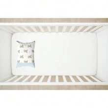 Sonho Baby 2-Piece Crib Sheet Kit (Fitted Sheet + Printed Pillowcase) Baby Room Decoration - 藍白熊 - 查看 1