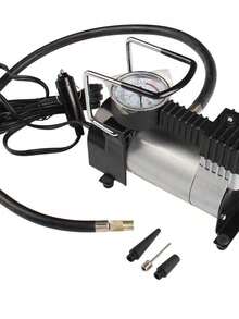 Mini Portable Professional Air Compressor Inflates And Calibrates Tires Float Balls Also Serves For Air Pumping - Máy nén khí mini - Xem 2