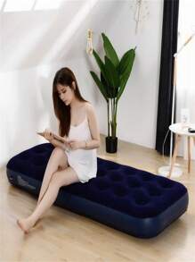 Single Inflatable Multipurpose Mattress Up To 100 Kilos Home Beach Camping - Nhiều màu - Xem 2