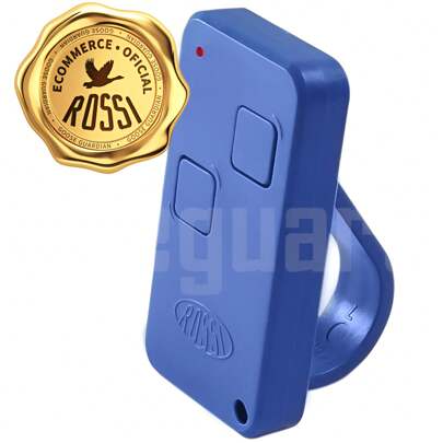 Kit 2x controle portão Rossi NTX Azul