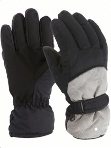 1 Pair Kids Warm Winter Snow Gloves, Cold Weather Ski Gloves For Outdoor Sports, Boys And Girls Ages 3-16