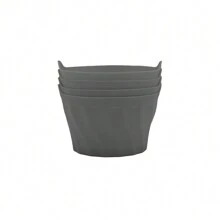 4Pcs/8Pcs Silicone Baking Air Fryer Cup, Reusable Silicon Air Fryer Baking Liner, Replace Disposable Parchment Paper Square Shaped Liner, Silicone Muffin Cups For Baking Cake Egg Tart Pudding Baking- Kitchen Air Fryer Accessory