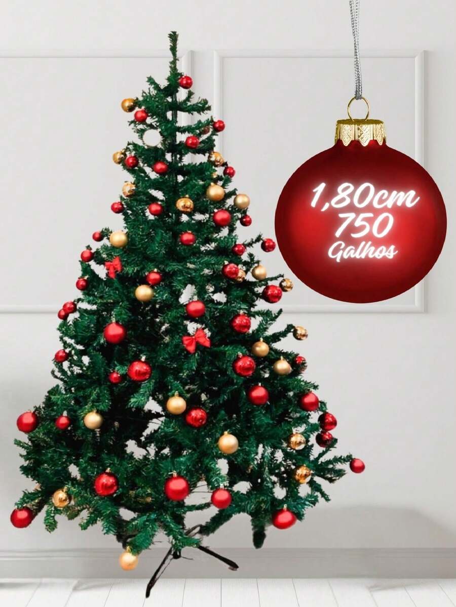 Large Luxury Green Christmas Tree 180cm 7500 Branches - 綠色 - 查看 1