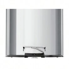 Brasil Stainless Steel Pedal-Mounted Trash Can 12 Liters 94538/112 - 灰色 - 查看 3