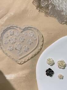 1 Khuôn silicon hình đá bất đối xứng dùng để làm đồ trang sức DIY, làm móng nghệ thuật, trang trí ốp điện thoại - Trong sáng - Xem 5