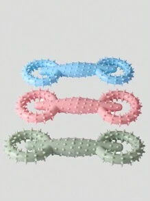 1pc Pet Toy Chew Toy With Pull Ring, Teething Stick Interactive Dog Toy - Multicolor - View 2