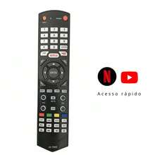 Semp Toshibaa Le-7093 Smart TV Remote Control - Black - View 2