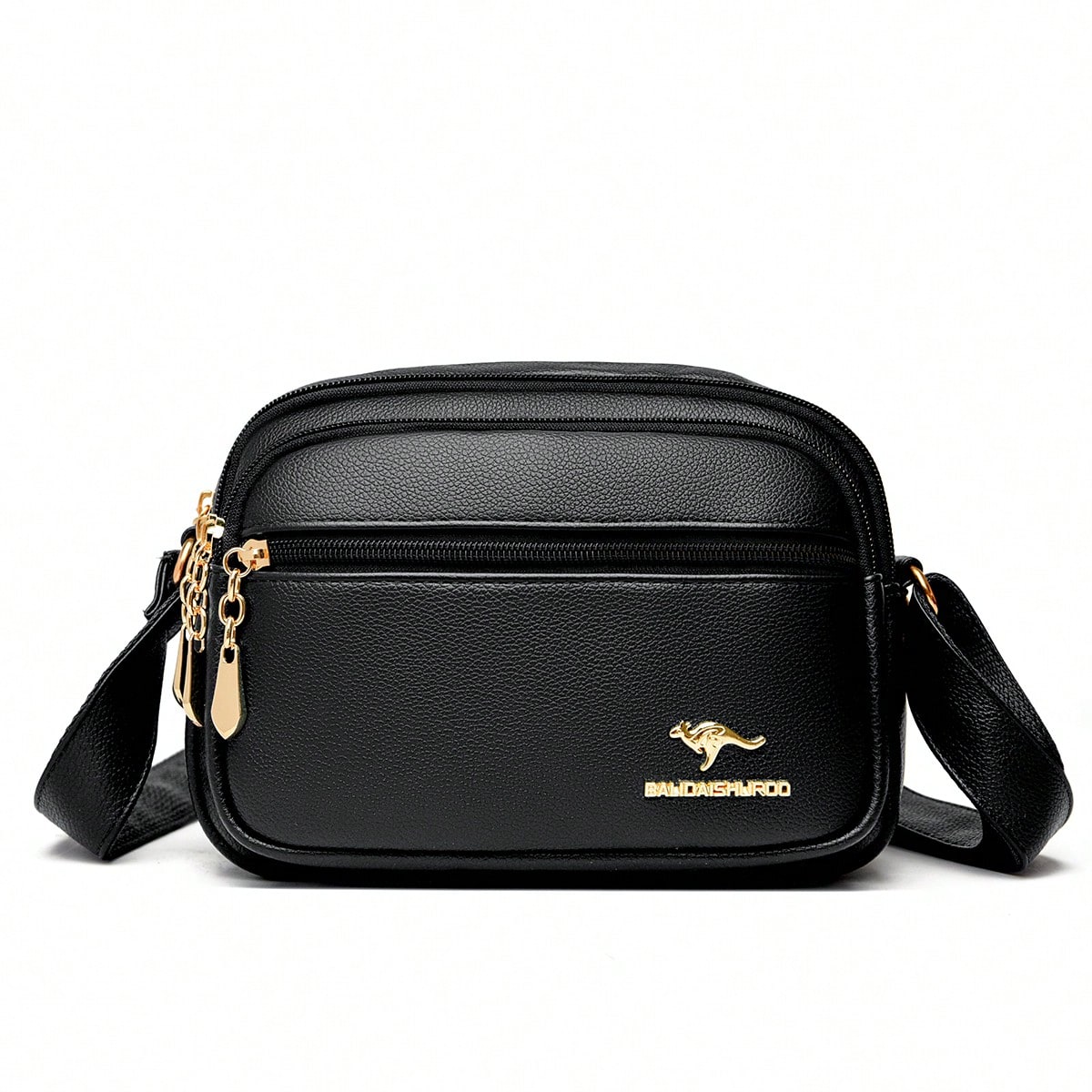 Bolso de lujo auténtico de 3 capas, bolso de mujer de diseñador de alta calidad de cuero genuino, bolso bandolera 2024 nuevo bolso de hombro para mu