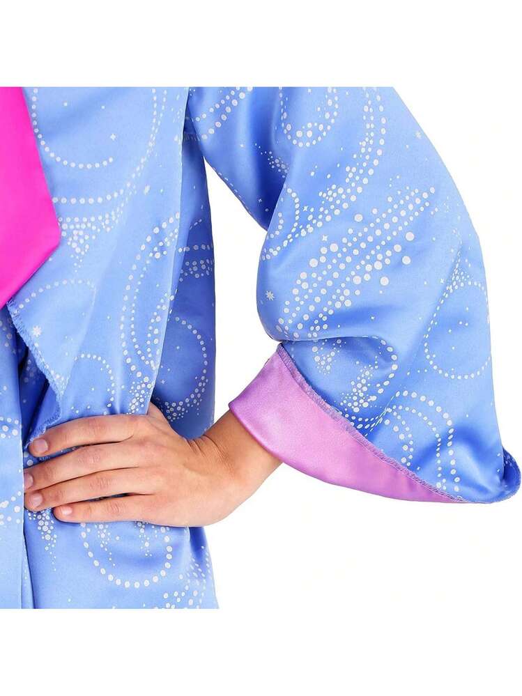 Fairy Godmother Halloween Costume Hooded Cloak Cape Shirt Dress Outfit For  Adult Women Cosplay Props | SHEIN USA