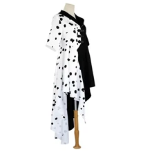 Anime Tkanina Tkana Lojalny Pies Cos Cosplay Asymetryczna Sukienka Sceniczny Kostium Występowy Halloween Walentynki