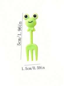 Große Augen Obstgabeln, Geburtstagsdekorationen, Partydekorationen, Feiertagsdekorationen, Party-Zubehör Obstgabel Set, geeignet für Snacks, Kuchen und Desserts als Weihnachtsgeschenk