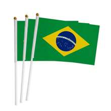 3 Pcs Handheld Football Fan Flags, Made Of Polyester - Multicolor - View 12