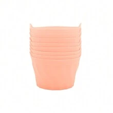 4Pcs/8Pcs Silicone Baking Air Fryer Cup, Reusable Silicon Air Fryer Baking Liner, Replace Disposable Parchment Paper Square Shaped Liner, Silicone Muffin Cups For Baking Cake Egg Tart Pudding Baking- Kitchen Air Fryer Accessory