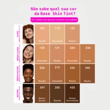 Skin Tint Fluid Foundation Natural Effect All Colors - Ruby Kisses - 118B - 查看 7