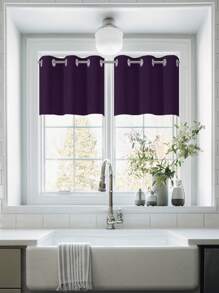 Estelar Textiler 1入組紫色臥室窗簾遮光窗簾房間客廳遮光窗簾