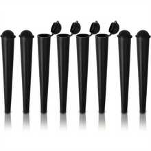 JBNG 8 件装特大号 120 毫米收纳筒，带翻盖 - 黑色 - 查看 5