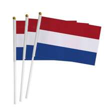 3 Pcs Handheld Football Fan Flags, Made Of Polyester - Multicolor - View 15