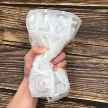 Alphabet Letters Silicone Mold For Resin Crafts Products - 字母形狀矽膠模具 - 查看 7