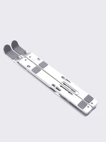Laptop Stand - Foldable Iron Notebook Stand - 銀色 - 查看 6