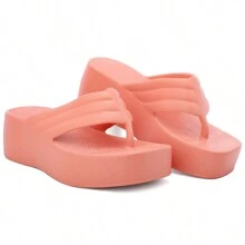 Women's Clogs Sandals Flip Flops Platform Delta Nuvem Women's New Release Light And Comfortable - Màu hồng gỉ - Xem 1