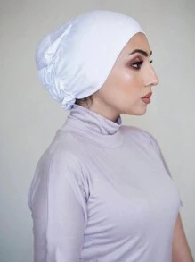 Breathable Undercap With Tie, Inner Hijab Caps - Multicolor - View 4