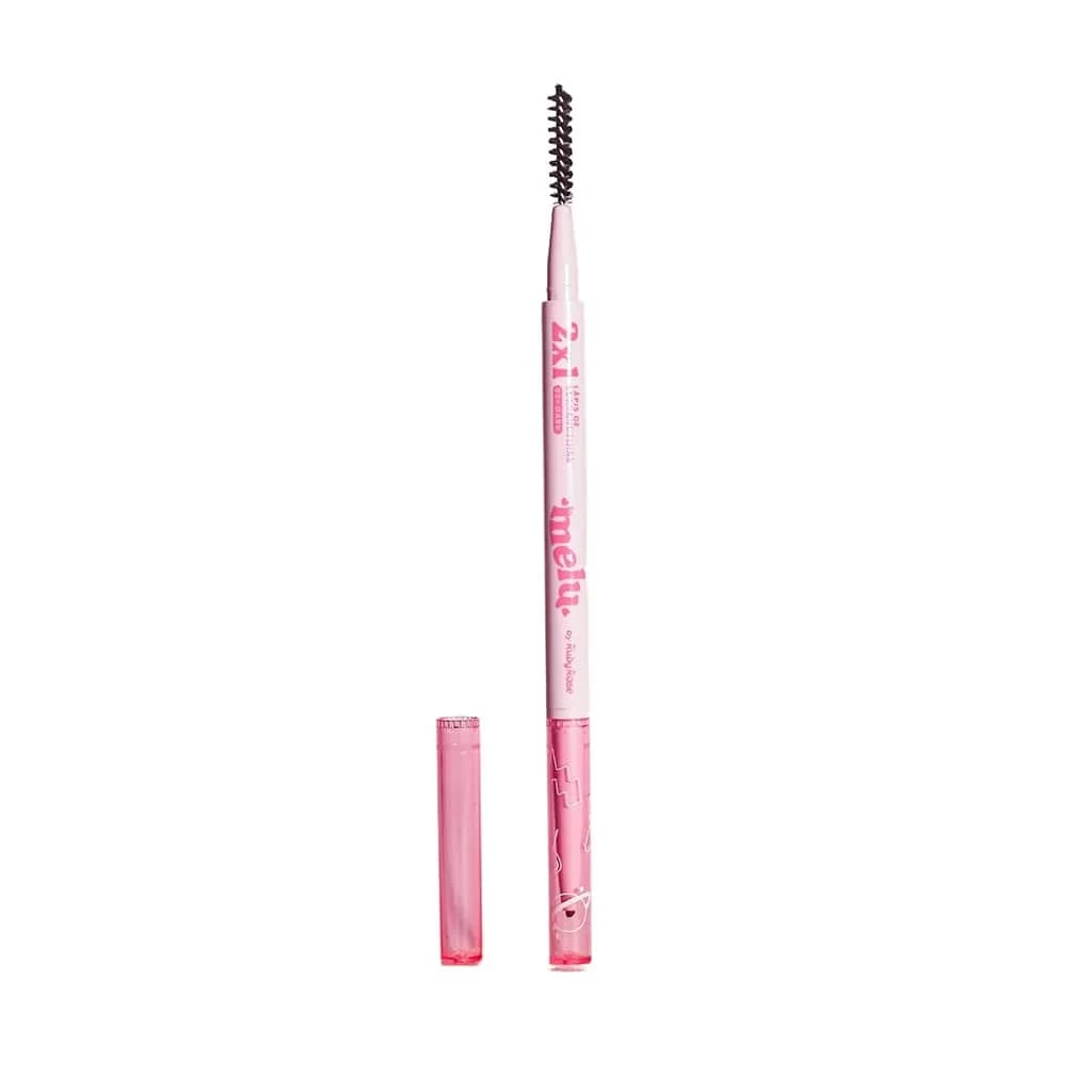 Melu Bu Ruby Rose 2x1 Fine Eyebrow Pencil - 黑暗的 - 查看 1