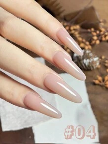 MISS SHAKA 10毫升日本人气冰感透明裸色凝胶指甲油，2026年新品，柔白裸粉，沙龙专供，美甲艺术，DIY居家美甲，女士及女孩美甲护理 - 彩色 - 查看 15