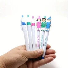 1入組卡通造型創意0.5mm圓珠筆, - 粉色 - 查看 1