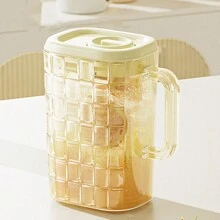 1 Bình Nhựa Có Nắp Đậy, Chống Vỡ Bình Đựng Đồ Uống, Bình Đựng Nước Nóng Lạnh Cho Nước Tự Chế Trà Đá Sữa Đồ Uống - Nhiều màu - Xem 13